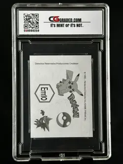 2023 Pokemon BGS PSA CGC Crealeser CG 8 Charizard Red Cracked Ice Prism EM10 - Image 2