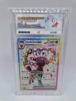 Pokemon Umbreon EX 176 Black Star Promo Graded ACE 9 - Image 1