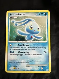 Manaphy 4/12 Deutsch Holo 2007 Trainer Kit Diamant & Perl Pokemon Pokemon - Image 1