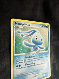 Manaphy 4/12 Deutsch Holo 2007 Trainer Kit Diamant & Perl Pokemon Pokemon - Image 2