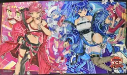 Yu-Gi-Oh! Official Evil Twin Ki-sikil Lil-la Playmat w/ Box YCSJ 2023 Tokyo - Image 2