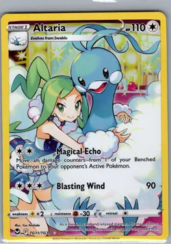 Altaria TG11/TG30 SWSH12: Silver Tempest Trainer Gallery - Pokemon Card - NM - Image 1