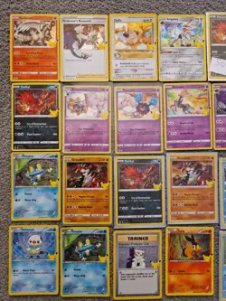 Celebrations 25th Anniversary Pokemon Card Bundle x 80 Holo Common Uncommon TCG - Image 2