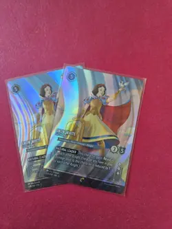 Disney Lorcana #220/204 Snow White Fair-Hearted - set of 2 cards - Image 1