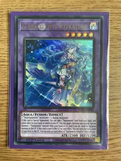 Yu-gi-oh POTE-EN042 Tearlaments Kitkallos Ultra Rare 1st Edition NM card - Image 3