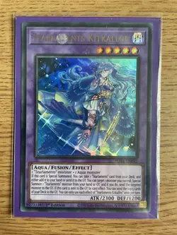 Yu-gi-oh POTE-EN042 Tearlaments Kitkallos Ultra Rare 1st Edition NM card - Image 4