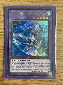 Yu-gi-oh POTE-EN042 Tearlaments Kitkallos Ultra Rare 1st Edition NM card - Image 5