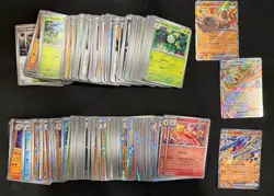 Pokemon Destined Rivals Bulk 300+ Cards - 130 Holos/Reverse Holos, 3 Ex - Image 1