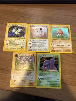Pokemon TCG Holo Lot /62 and /102 Cards Near Mint Condition - Image 1
