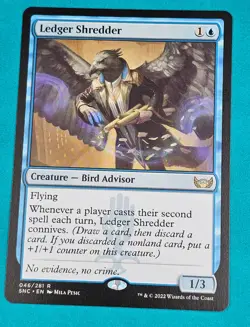 MTG Ledger Shredder - SNC - STREETS OF NEW CAPENNA - Magic the Gathering NM 046 - Image 4