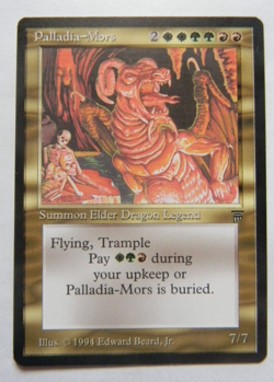 PALLADIE-MORS : LEGENDS : MTG : 1994 : VERY FINE/NEAR MINT : SEE PHOTO'S - Image 1
