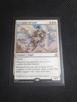 Exemplar of Light - MTG Foundations -Mint - Image 1