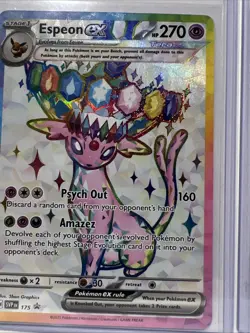 Pokemon TCG Umbreon Ex Espeon Ex Svp 175 176 Promo Pair NM Prismatic Evolution - Image 4