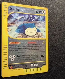 Pokemon SKYRIDGE - #100/144 Snorlax - Reverse Holo - ITA - Excellent - Image 4