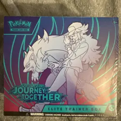 Pokemon TCG Scarlet Violet Journey Together Elite Trainer Box ETB New Sealed - Image 1