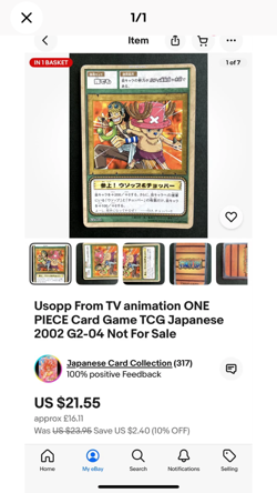 Luffy ONE PIECE Visual Adventure Holo Rare Card TCG Japanese 2000 Vintage #43 AI - Image 1