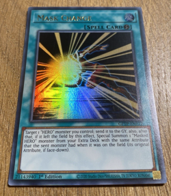 2x Mask Change | GFTP-EN112 | Ultra Rare | 1st Edition | YuGiOh Card | Mint - Image 4