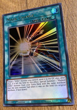 2x Mask Change | GFTP-EN112 | Ultra Rare | 1st Edition | YuGiOh Card | Mint - Image 5
