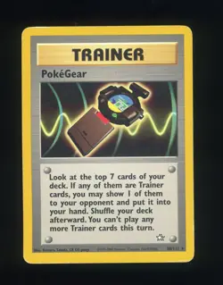 Pokemon TCG Pokegear Neo Genesis Card 88/111 Regular Rare - Image 1
