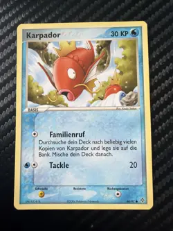 Pokemon Card TCG Vintage 2003 Magikarp EX Dragon 60/97 Regular Karpador - Image 1
