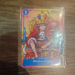 One Piece Card Game - P-043 2nd Anniversary Monkey.D.Luffy - Non-Foil - Image 1
