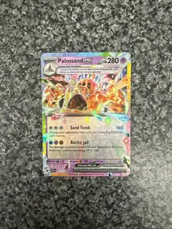 Palossand ex Surging Sparks Set 091/191 Pokemon TCG Card Double Rare - Image 2