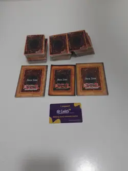 Konami Yu-Gi-Oh approximately 300 cards with play mats Lot 2 - Image 1