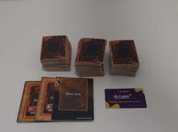 Konami Yu-Gi-Oh approximately 300 cards with play mats Lot 1 - Image 1