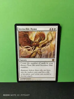 Invincible Hymn / Unbesiegbare Hymne - MTG Magic - Image 1