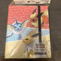 Pokemon Evolving Skies Ultra Pro Binder | Flareon Jolteon Vaporeon 9 Pocket 360 - Image 1