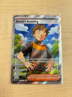 Pokemon TCG - Brocks Scouting 179/159 - Journey Together NM - Image 1