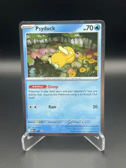 Pokemon TCG Psyduck MEP 007 Mega Evolution Blister Promo - Image 1