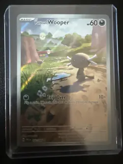 Pokemon Paldean Wooper 102/094 - Phantasmal Flames - Pack Fresh - Image 1