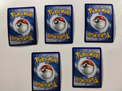 Lot of 5 trainer pokemon cards - Image 2