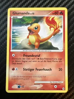 Pokemon Glumanda Lv 13 Platin Arceus 59/99 Charmander Pokemon - Image 1