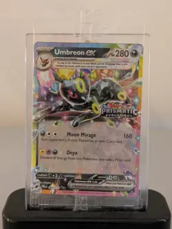 Pokemon Umbreon ex 060/131 - Prismatic Evolutions Stamped Promo - Sealed - Image 1