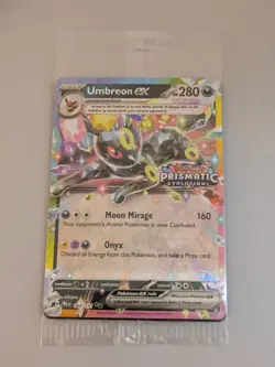 Pokemon Umbreon ex 060/131 - Prismatic Evolutions Stamped Promo - Sealed - Image 2