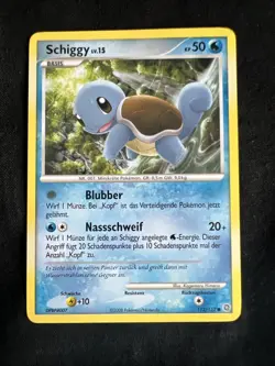 pokemon Schiggy Squirtle 112/132 Diamant Perle Ratselhafte Wunder - Image 1