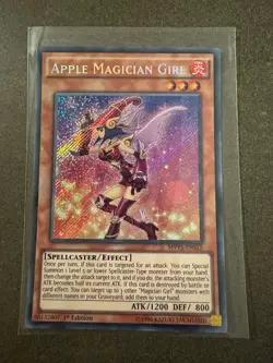 Yugioh Apple Magician Girl MVP1-ENS15 Secret Rare 1st Edition NM - Image 1