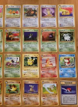 Japanese Pokemon Jungle Set Lot Of 32 Cards Uncommon / Common Near Mint Vintage - Image 3
