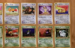 Japanese Pokemon Jungle Set Lot Of 32 Cards Uncommon / Common Near Mint Vintage - Image 5