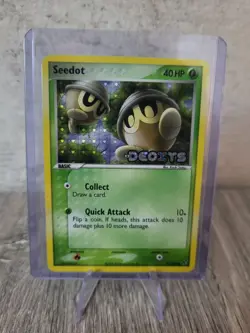 Seedot Reverse Holo EX Deoxys 71/107 Pokemon Card WOTC NM - MINT - Image 1