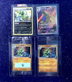 Tyranitar Lot Cards Pokemon (2 Pokemon Center) & Staff Card & Rare (222/193) - Image 1