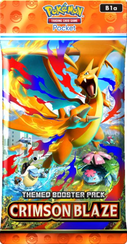 Pokemon TCG Pocket Trading Card B1 2 Star Full Art Crimson Blaze no Serena - Image 1