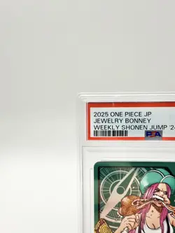 PSA 10 Jewelry Bonney Leader OP07-019 Shonen Jump 2025 ONE PIECE Card Japanese - Image 4