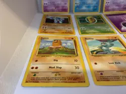 Job lot of 9 base set 1999 original pokemon cards Haunter Machoke Starmie - Image 4