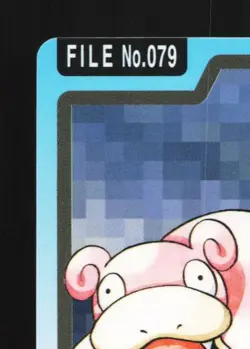 Slowpoke No.079 LP Bandai Carddass File Japanese Pokemon Card TCG - Image 4