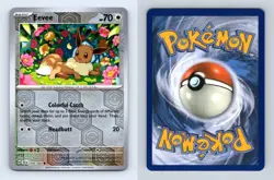 Eevee #50/64 SV Shrouded Fable 2024 Reverse Holo Common Pokemon TCG Card - Image 1