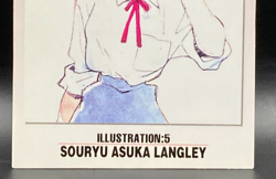 SORYU ASUKA LANGLEY Neon Genesis Evangelion Card TCG IL5 Japanese 1996 CCG - Image 4