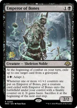 MTG - Emperor of Bones - Prerelease Cards (PRE) FOIL - Image 1